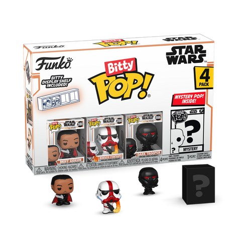 FUNKO BITTY POP: MANDALORIAN 4PK - MOFF GIDEON? slika 1