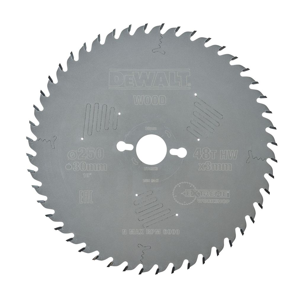 LIST ZA KRUŽNU PILU  250/30, 48Z Dewalt DT4323 slika 1