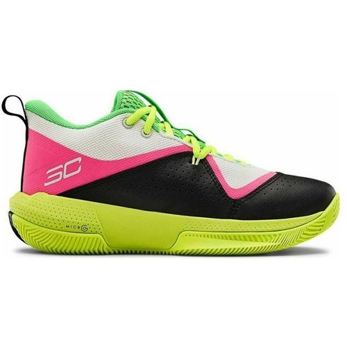 Tenisice under armour sc 3zer0 iv white/green/pink slika 1