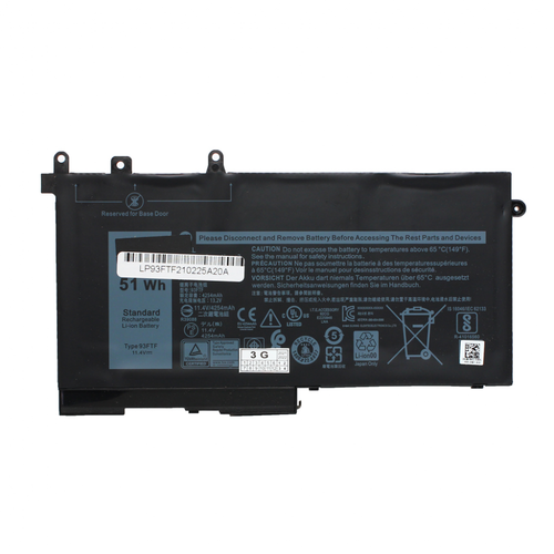 Baterija za laptop Dell Latitude E5280, E5580, E5590 93FTF slika 1