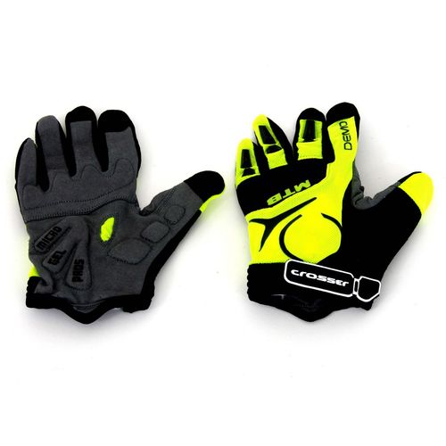 Crosser rukavice CG-537 long finger black/green M slika 1