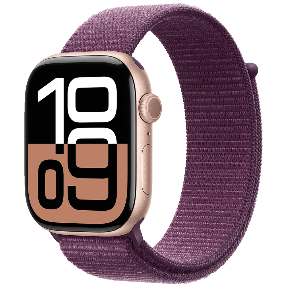 Apple Pametni sat, 1.96" LTPO3 OLED zaslon, vodootporan BT, WiFi - Watch Series 10 GPS 46mm Rose Gold slika 1