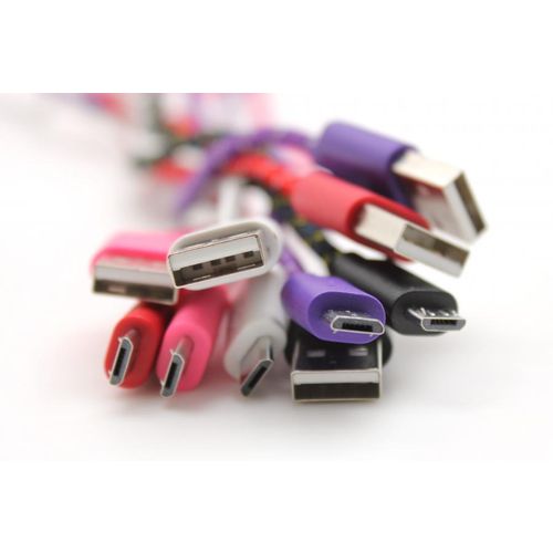 KABEL SBOX USB->MICRO USB 1M Pink slika 8