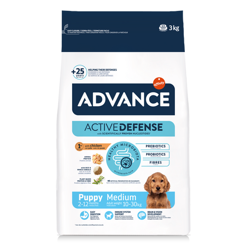 Advance Dog Puppy Medium 3kg slika 1