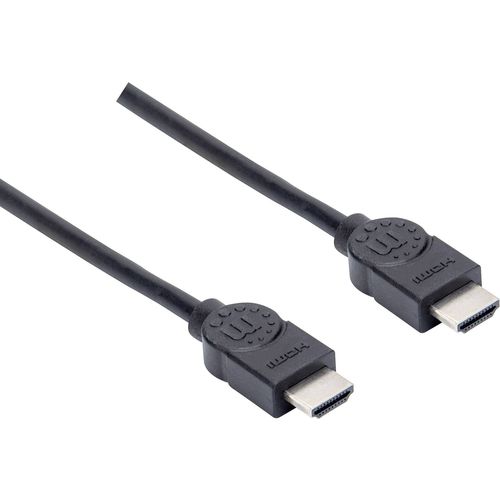 Manhattan HDMI priključni kabel HDMI A utikač, HDMI A utikač 1.50 m crna 355308  HDMI kabel slika 5