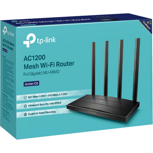 TP-LINK Wireless Router AC1200 Archer C6 v3.2 slika 2