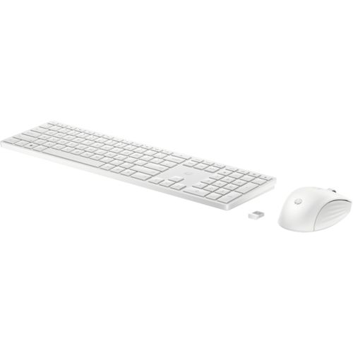 Tastatura+miš HP 650 bežični set 4R016AA  bela slika 1