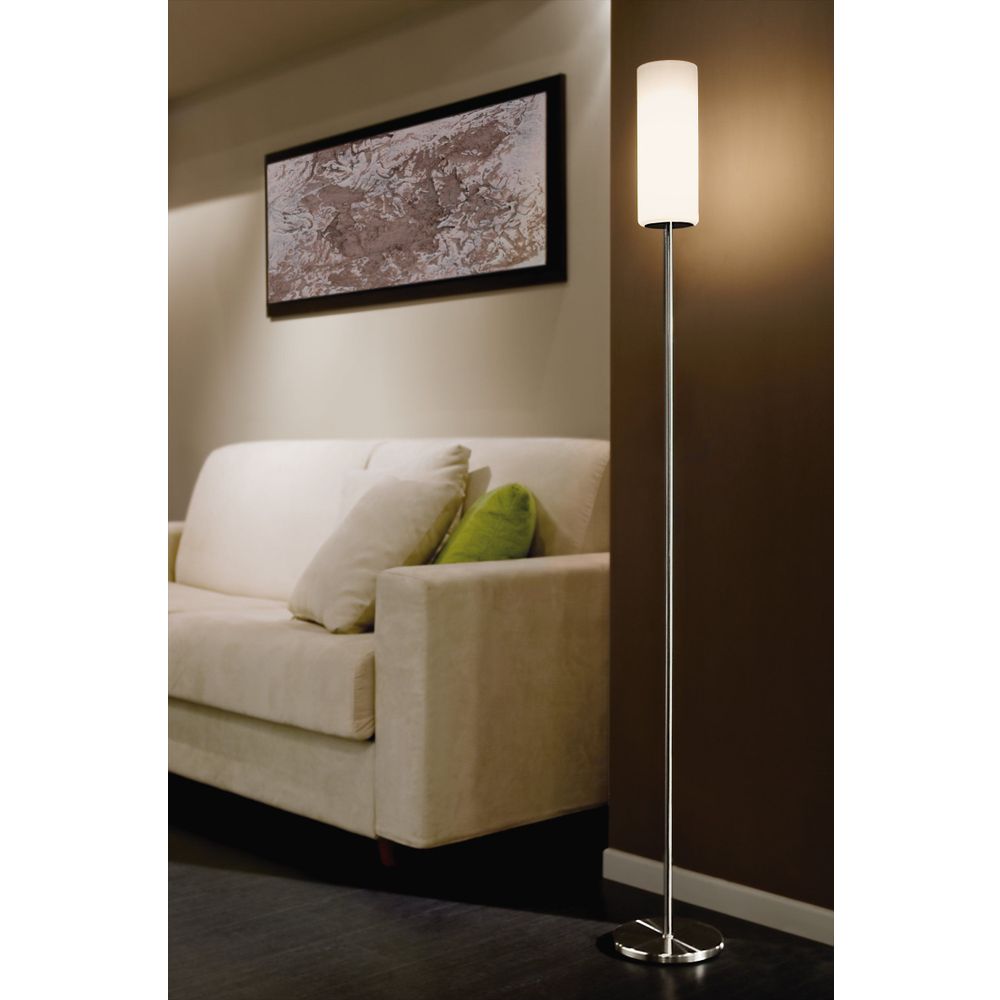 Eglo Tyoy 3 stojeća lampa/1 nikl-mat staklo opal-mat  slika 3