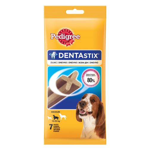 PEDIGREE DentaStix Daily za srednje pasmine, od 10 do 25 kg, 7 kom, 180g  slika 1