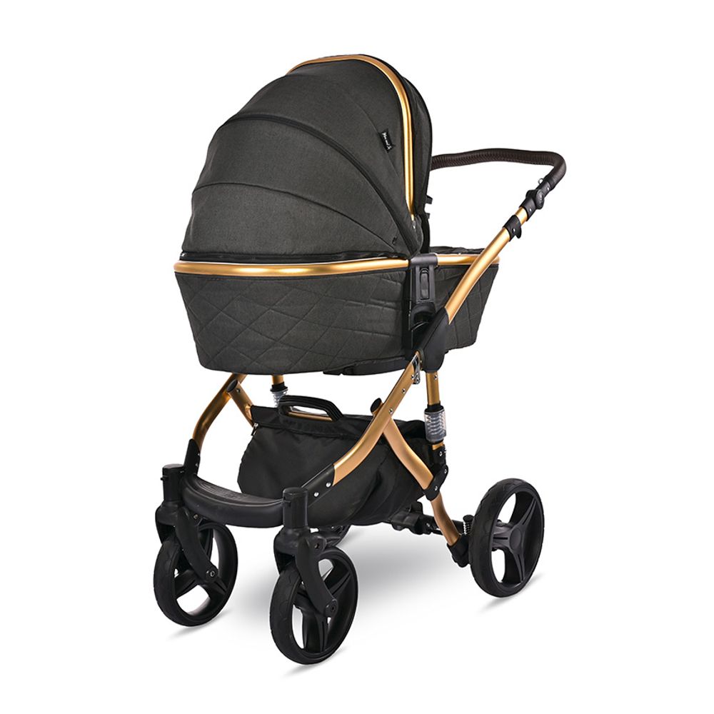 Lorelli Kolica za bebe Rimini Premium, Black Jasper slika 5