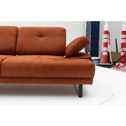 Atelier Del Sofa Dvosjed MUSTANG narančasti, Mustang - Orange slika 7