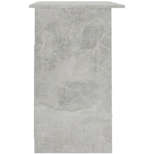 Radni stol s ladicama siva boja betona 110 x 50 x 76 cm iverica slika 5