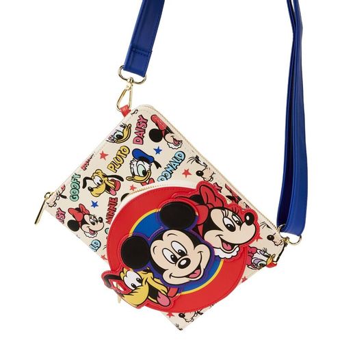 Loungefly Disney Klasična Mickey i Prijatelji Torbica i Dnevnik slika 3