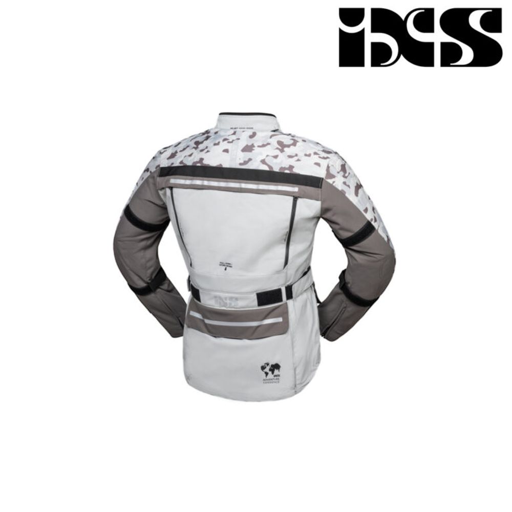 Jakna za motor iXS Montevideo-Air 3.0 - Maskirna siva vel.XL slika 2