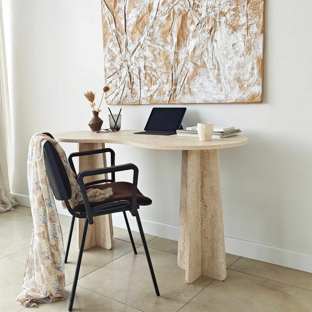 Infini - Travertine Radni Sto slika 4