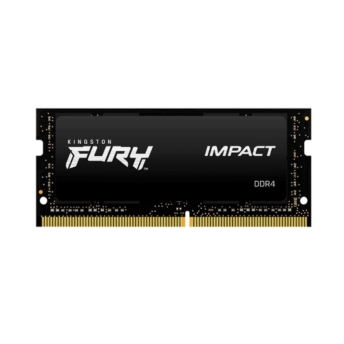  Kingston FURY Impact DDR4 - module - 16 GB - SO-DIMM 260-pin - 3200 MHz / PC4-25600 - CL20 - 1.2 V - unbuffered - non-ECC - black slika 1