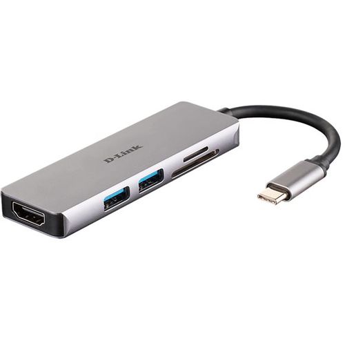 D-LINK USB-C 5-port USB 3.0 hub HDMI DUB-M530 slika 1