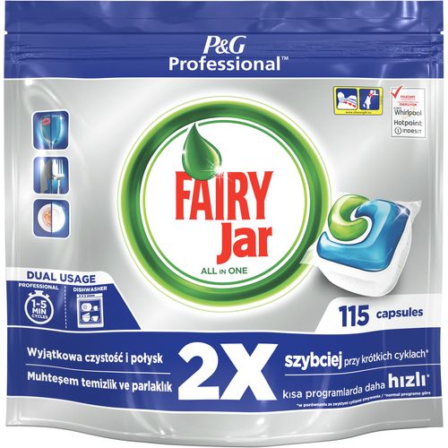 Jar Fairy Professional tablete za pranje suđa, 115 komada slika 1