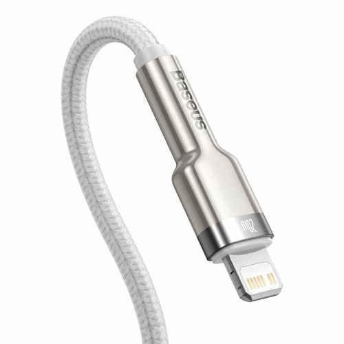 USB-C kabel za Lightning Baseus Cafule PD 20W 2m (bijeli) slika 4