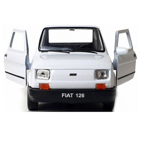 Fiat 126p Peglica bijela 1:34 slika 2