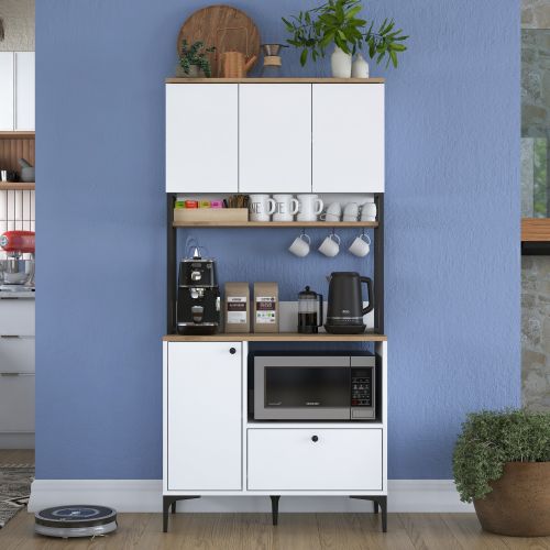 JE159 - 3253 WhiteWalnut Multi Purpose Cabinet slika 1