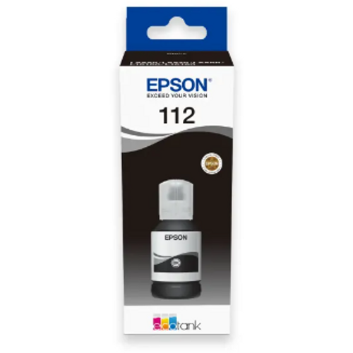 Epson C13T06C14A 112 EcoTank Pigment Black ink bottle slika 1
