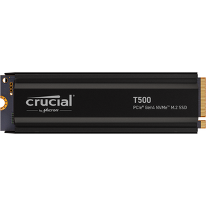 SSD Crucial T500 1TB PCIe Gen4 NVMe M.2 s hladnjakom