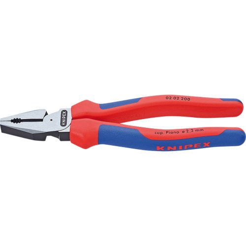 Knipex snažna kombinirana kliješta 200 mm sposobnost rezanja (maks.) tvrda žica: 2, 8 mm · klavirska žica: 2, 2 mm slika 1