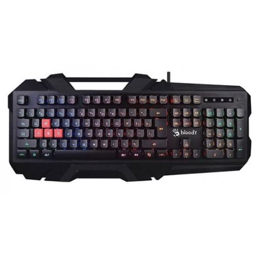 A4-B150N A4Tech Bloody Gejmerska svetleca tastatura(5-zone NEON LED), black, USB,US layout slika 1