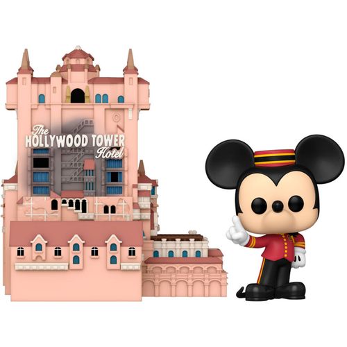 POP figure Walt Disney World 50th Anniversary Hollywood Tower Hotel and Mickey Mouse slika 2