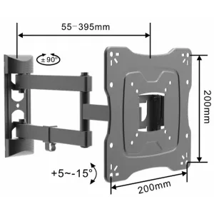 Nosač za TV Linkom 17-42/200x200/30kg/zglobni