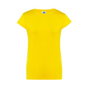 Ženska t-shirt majica kratki rukav r-neck gold