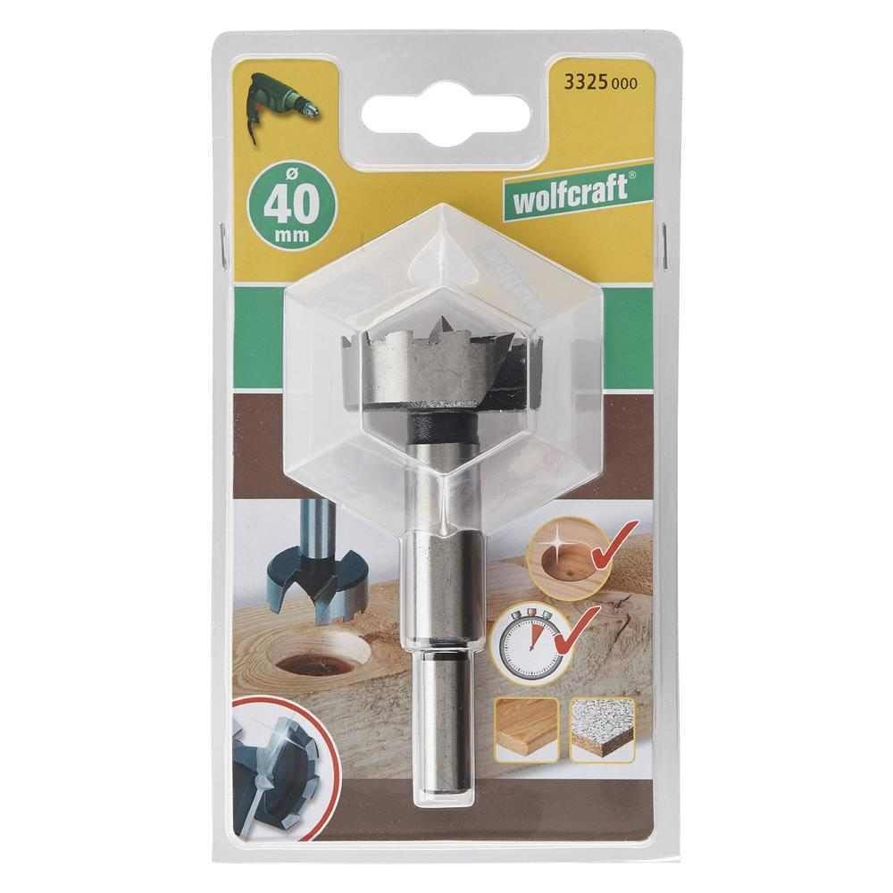 Wolfcraft Glodalo Cilindrično Forstner fi 40 x 90 mm Prihvat 8 mm - 3325000 slika 6