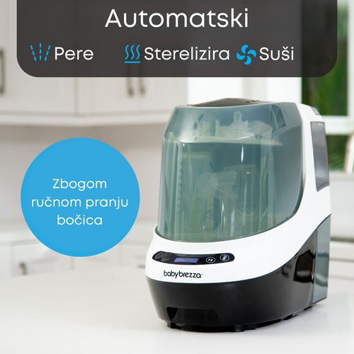 Baby Brezza Bottle Washer Pro® perilica, sterilizator i sušilica bočica za bebe slika 2