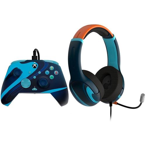 XBX Rematch Wired Controller + Airlite Wired Headset Bundle - Blue Tide slika 3