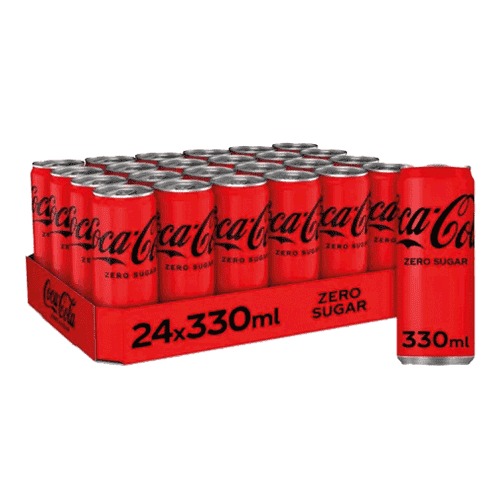 Coca-Cola Zero 0,33l 24/limenka XXL slika 1