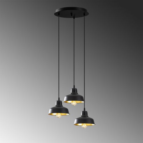 Berceste - 181BLACK-S2 Black Chandelier slika 4