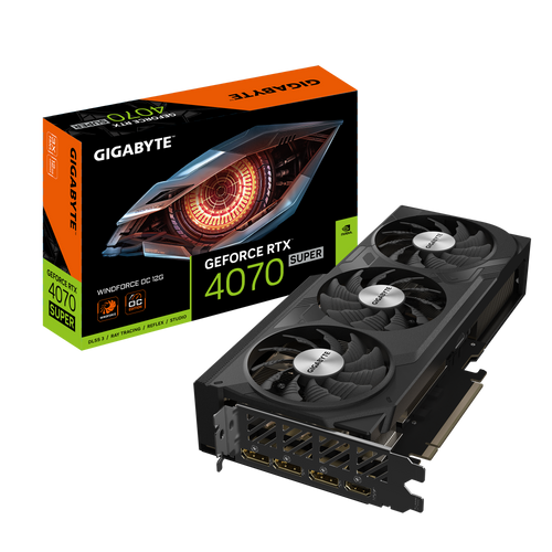 Gigabyte GV-N407SWF3OC-12GD GeForce RTX 4070 SUPER WINDFORCE 12GB GDDR6X  slika 1