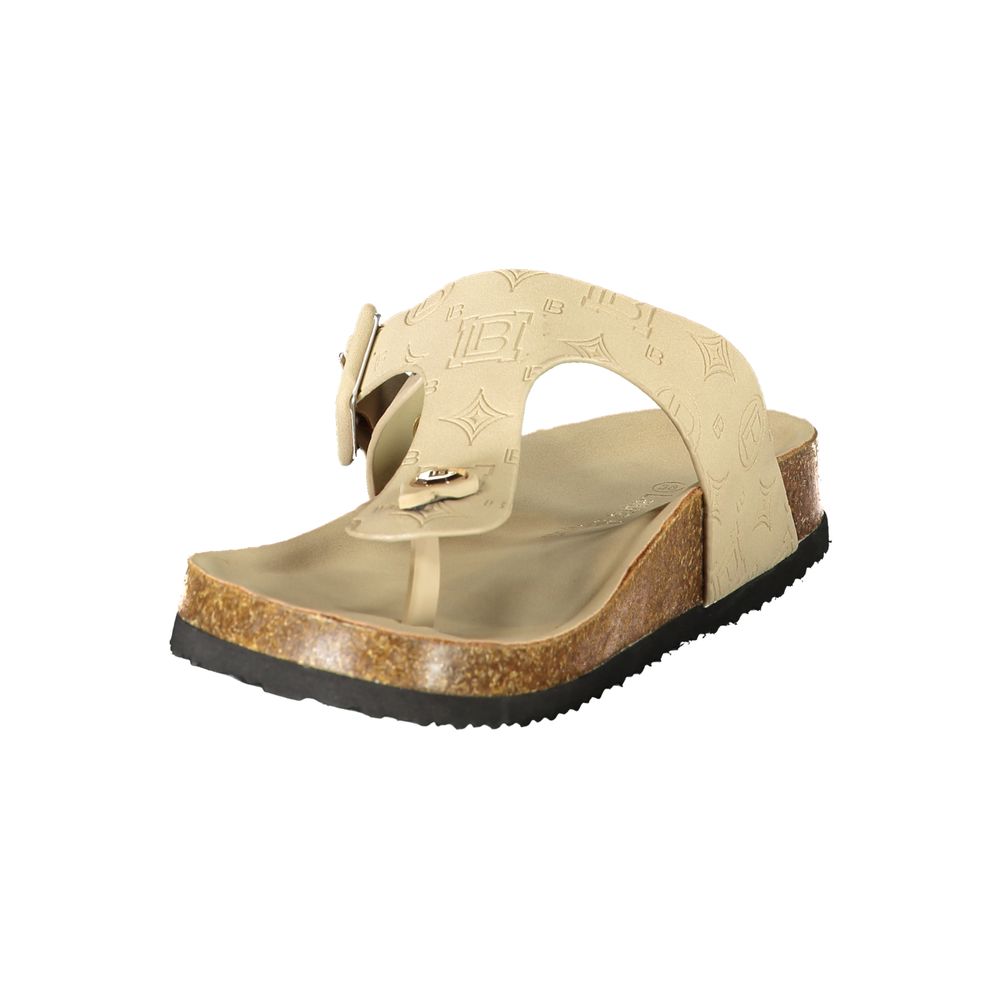 LAURA BIAGIOTTI WOMEN'S BEIGE SLIPPER slika 3