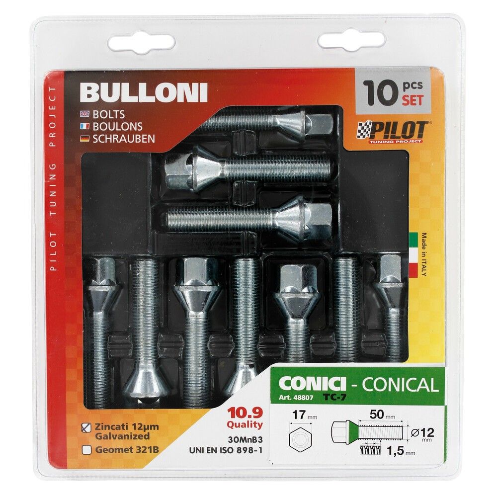 Šarafi za aluminijske felge TC7 10/1 17-12.50-1.50 slika 1