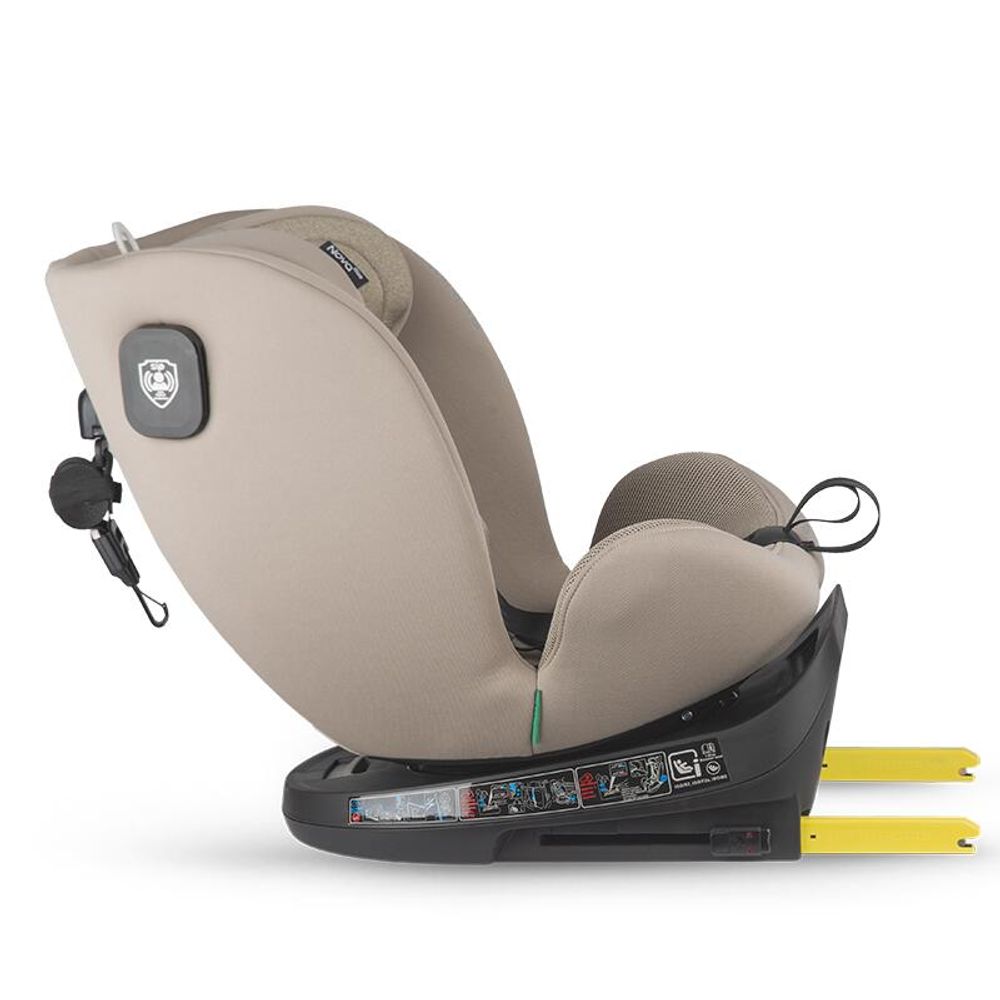 Coccolle® Autosjedalica Nova iSize 360° 40-150cm Isofix, Sand Beige slika 15