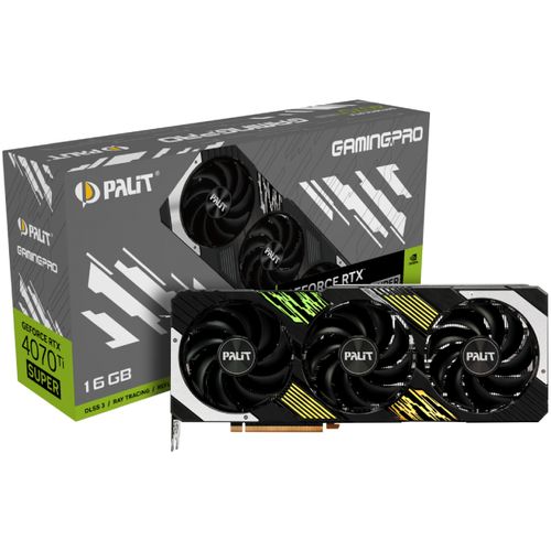 PALIT RTX4070Ti Super GamingPro 16GB GDDR6X 256bit 3-DP HDMI (NED47TS019T2-1043A) grafička karta slika 1