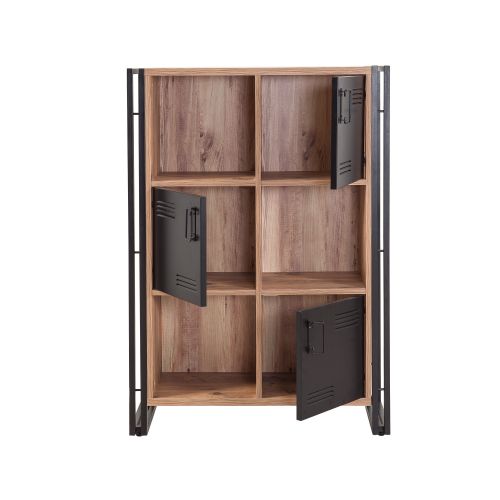 Cosmo Neva Atlantic PineBlack Bookshelf slika 6