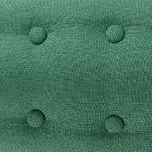 Fotelja od tkanine zelena slika 5