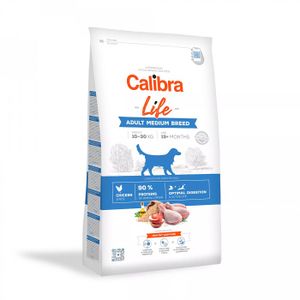 Calibra Dog Life Adult Medium Breed Piletina, hrana za pse 12kg