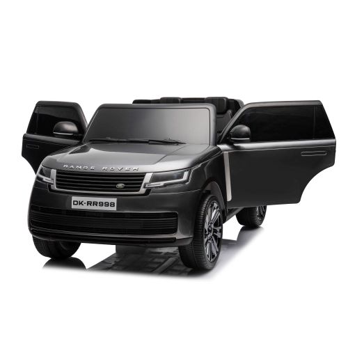 Licencirani auto na akumulator Range Rover DK-RR998 - sivi/lakirani slika 4