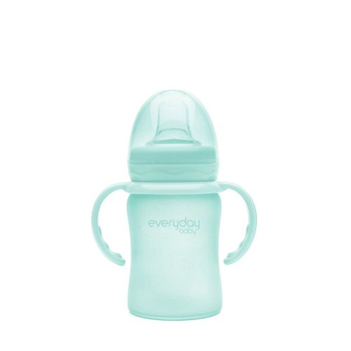 Everyday baby staklena čaša Sippy, 150ml Healthy+, Zelena mint slika 1