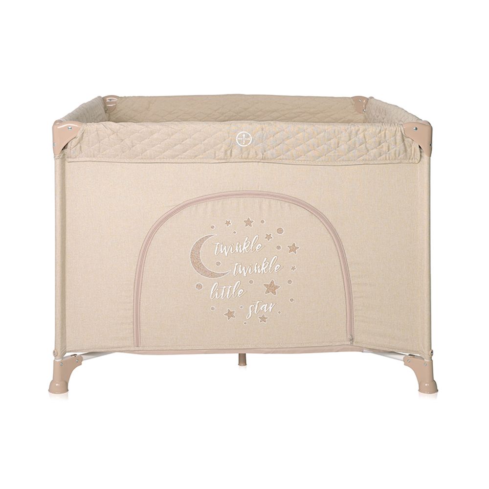 Lorelli Ogradica za igranje Sunny Playground, Fog Beige Star slika 5