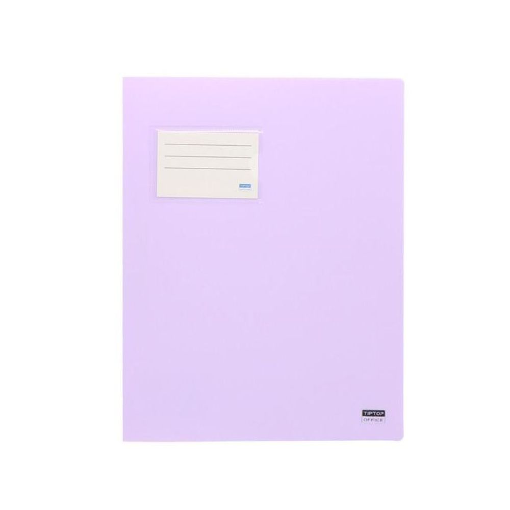 TipTop Office Fascikla sa Mehanikom & Prozor za karticu, A4 PP, Pastel Ljubičasta slika 1