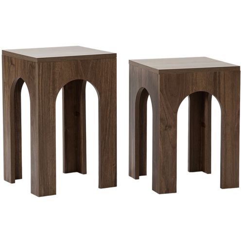 Collesium 2 - Walnut Walnut Coffee Table Set slika 4